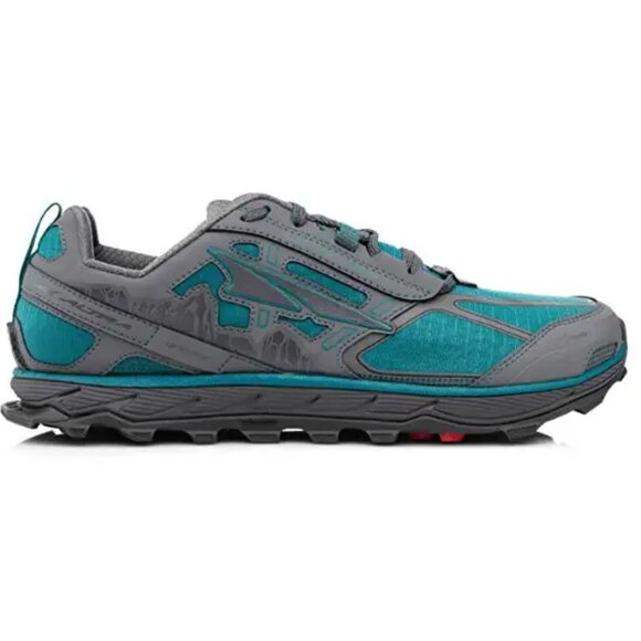 Altra Men\'s‎ Teal Gray Lone Peak 4 Trail Outdoor Athletic Running Shoes Size 8 main image 4